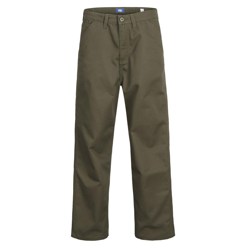 Pantalon Loose Vert Garçon Jack & Jones Clean vue 3