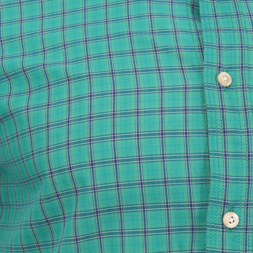 Chemise Verte Homme Scotch & Soda Crinkled vue 3