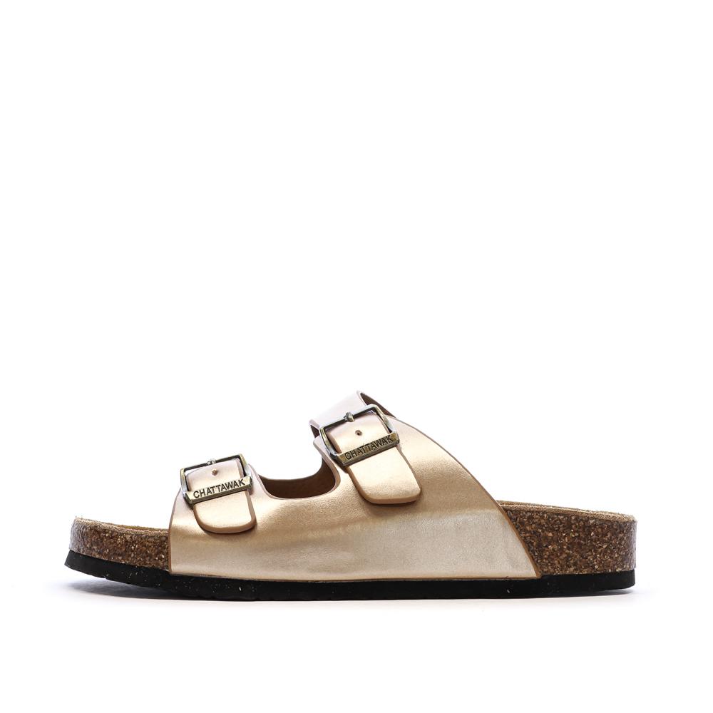 Sandales Cuivre Femme Chattawak Orphée pas cher