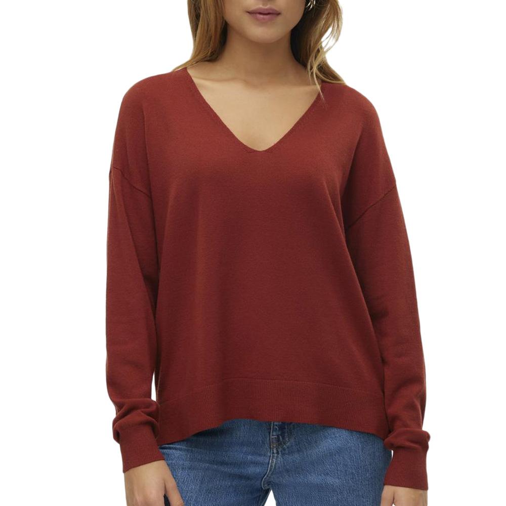 Pull Terracotta Femme Vero Moda Breezess pas cher