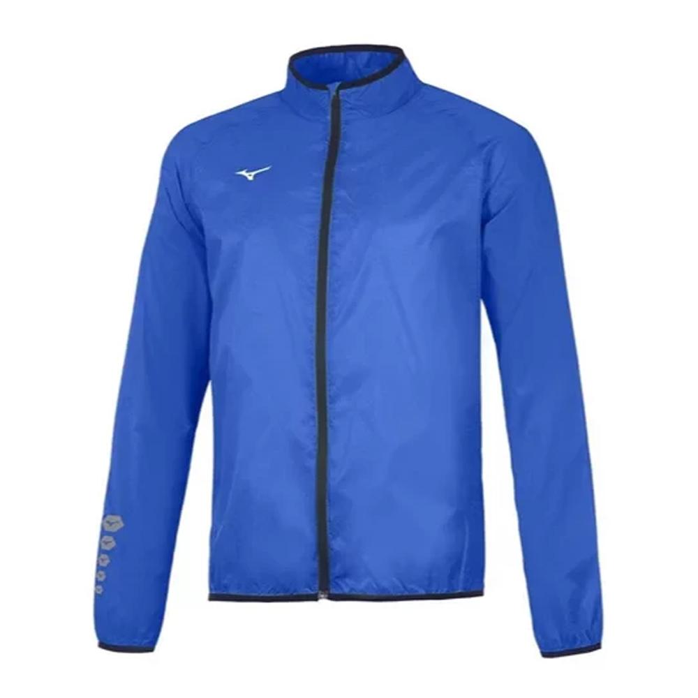 Veste Bleu Homme Mizuno Rain pas cher