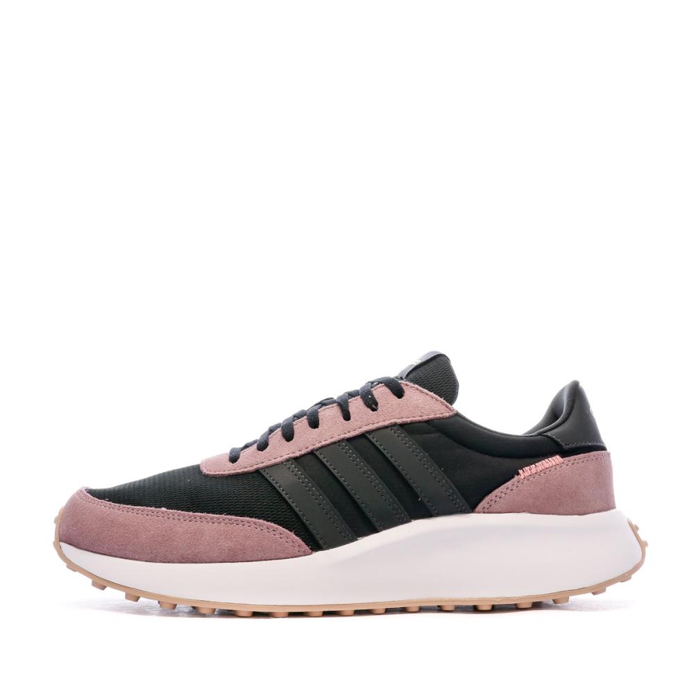 Baskets Noir/Rose Femme Adidas Run 70s pas cher