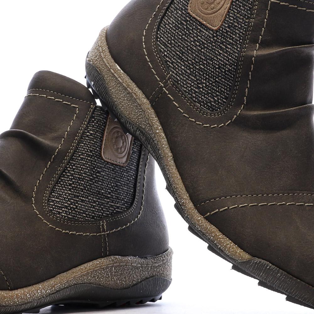 Bottines Marron Femme Relife Jilspray vue 7