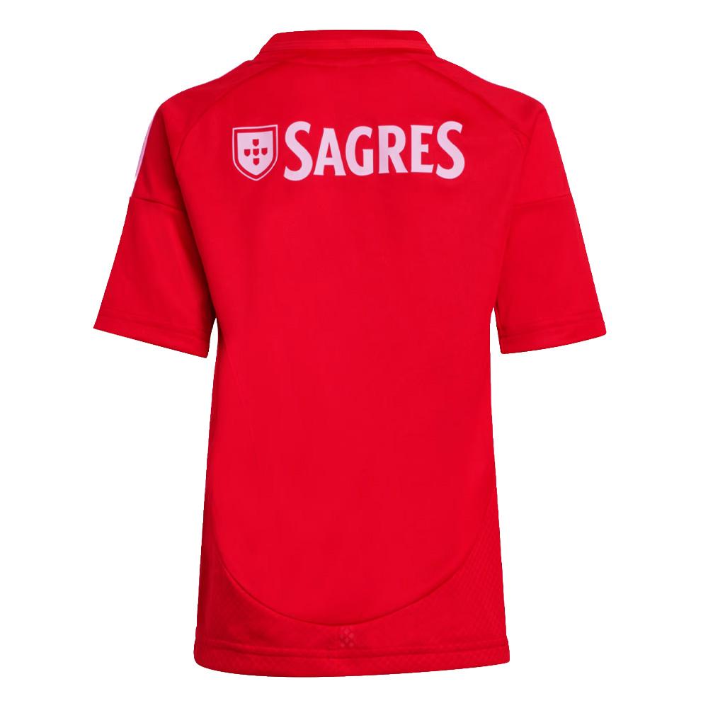 Benfica Ensemble Rouge Garçon Adidas 24/25 vue 3