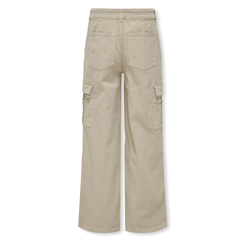 Pantalon Droit Beige Fille Kids ONLY Kogyarrow vue 2