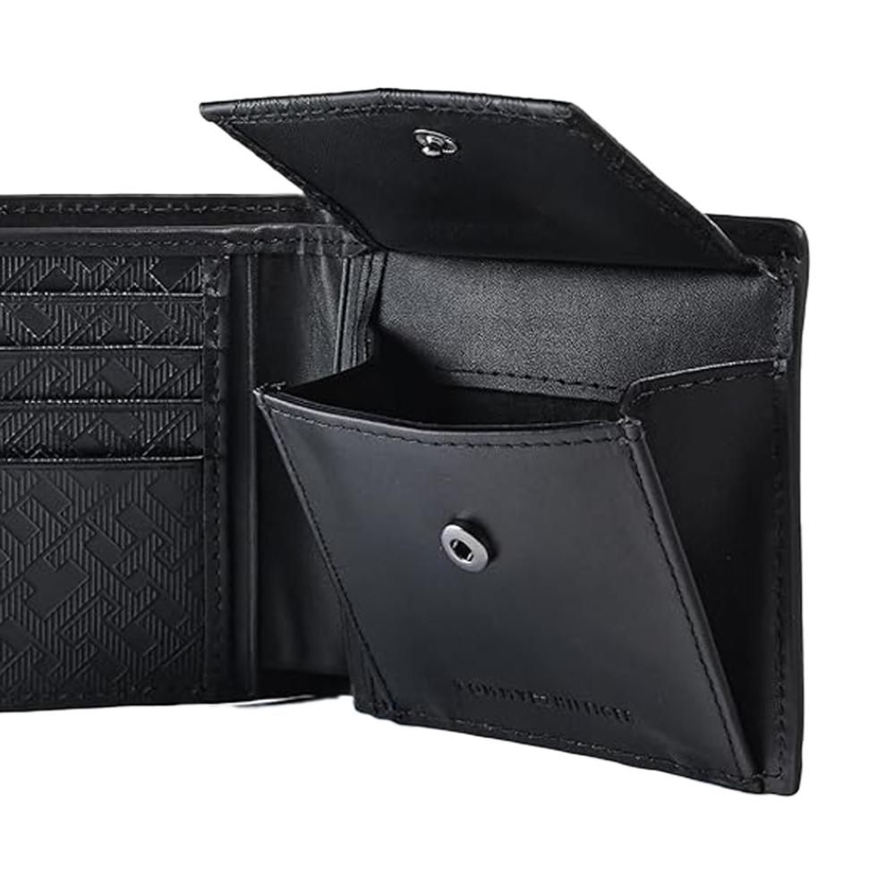 Portefeuille Noir Homme Tommy Hilfiger Monogram vue 2