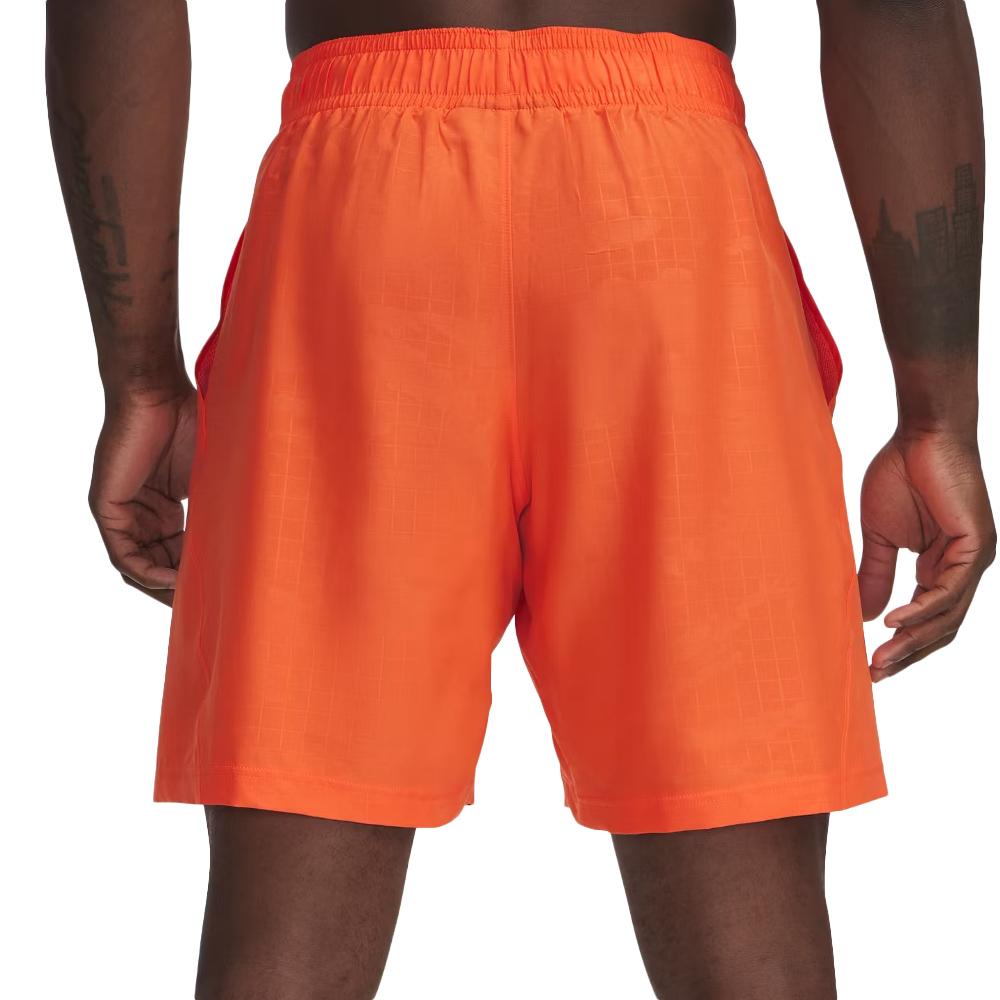 Short Orange Homme Under Armour Woven vue 2