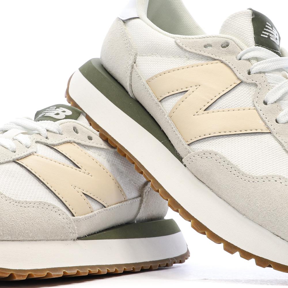 Baskets Beiges/Kaki Femme New Balance 237 vue 7