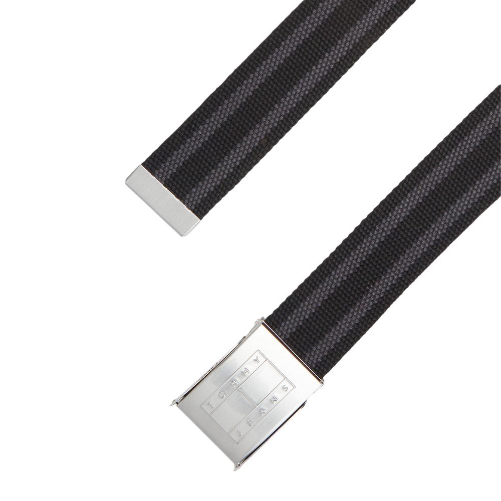 Ceinture Noir/Gris Homme Tommy Hilfiger Daily Stripes vue 2