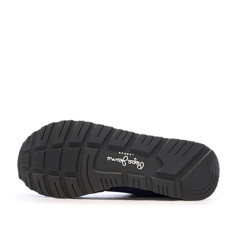 Baskets Gris/Bleu Homme Pepe Jeans Brit Mixt vue 5