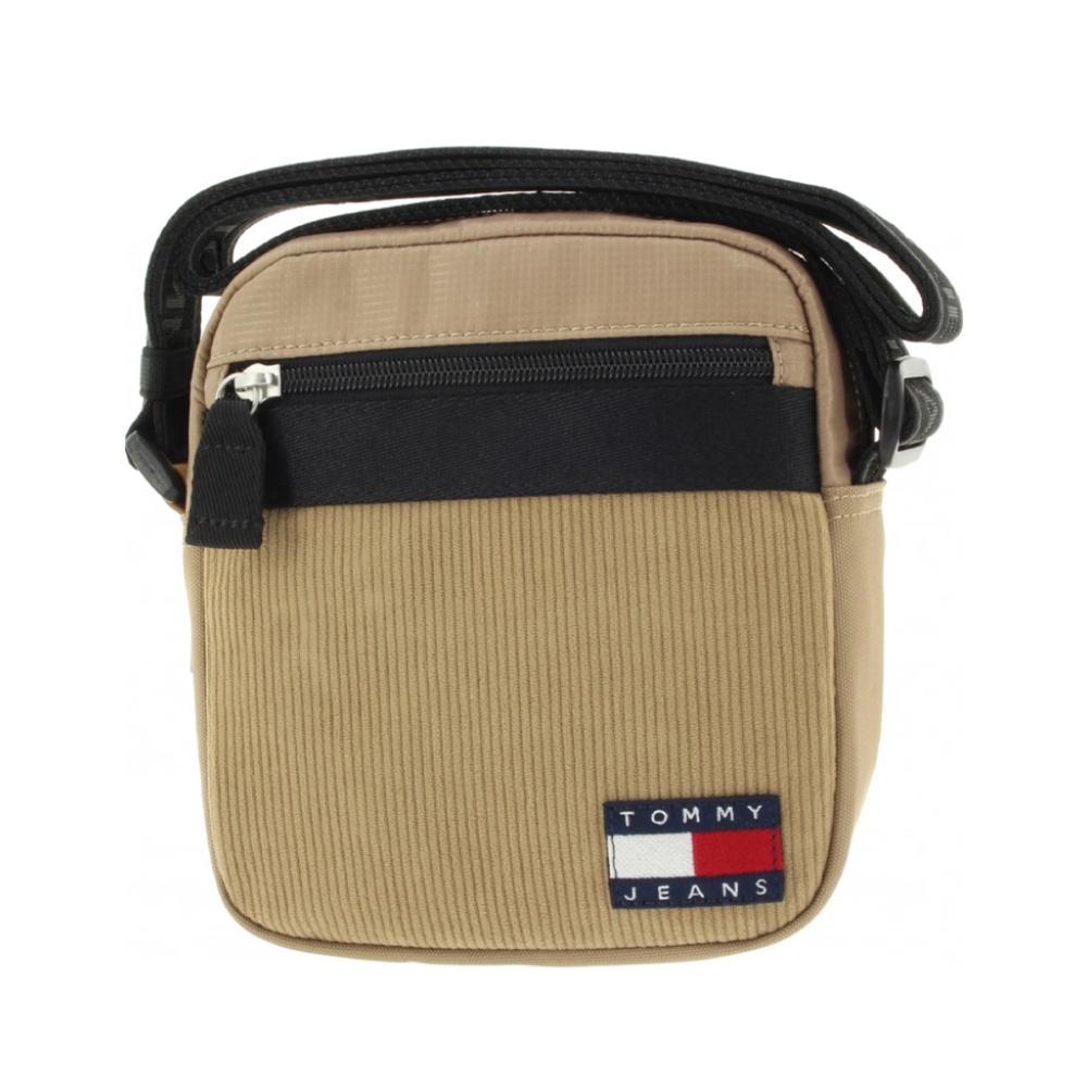 Sacoche Velours Côtelé Beige Homme Tommy Hilfiger Daily Cord pas cher