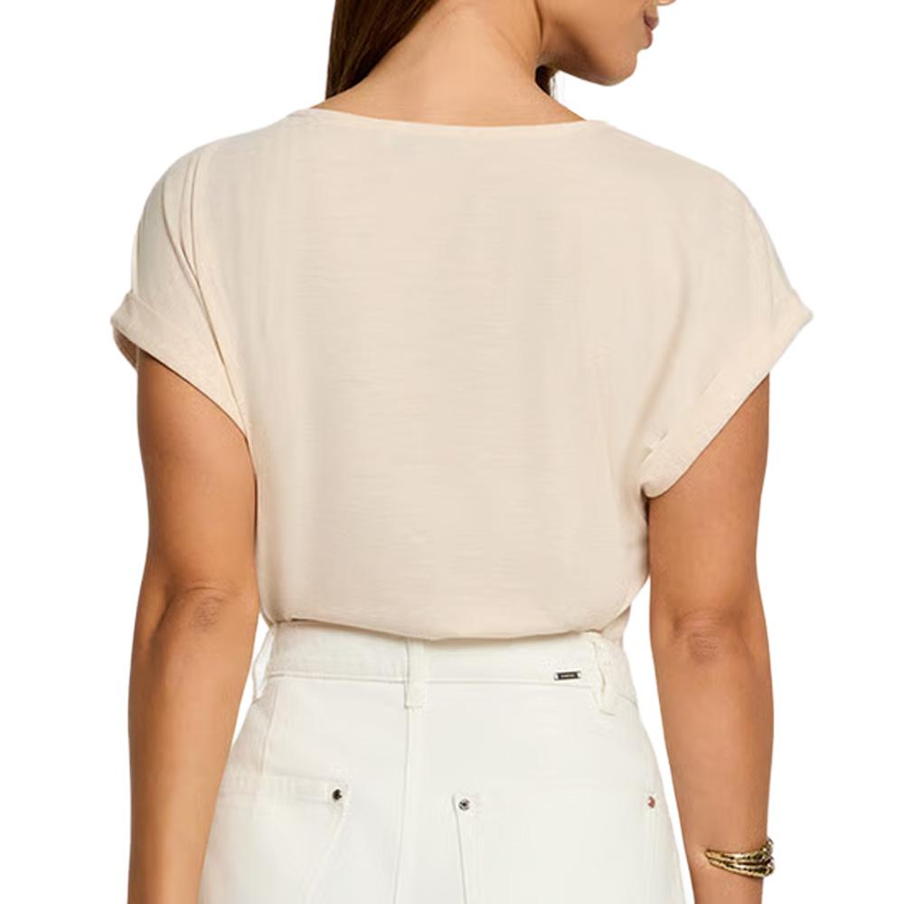 T-Shirt Beige Clair Femme Morgan DIANA vue 2