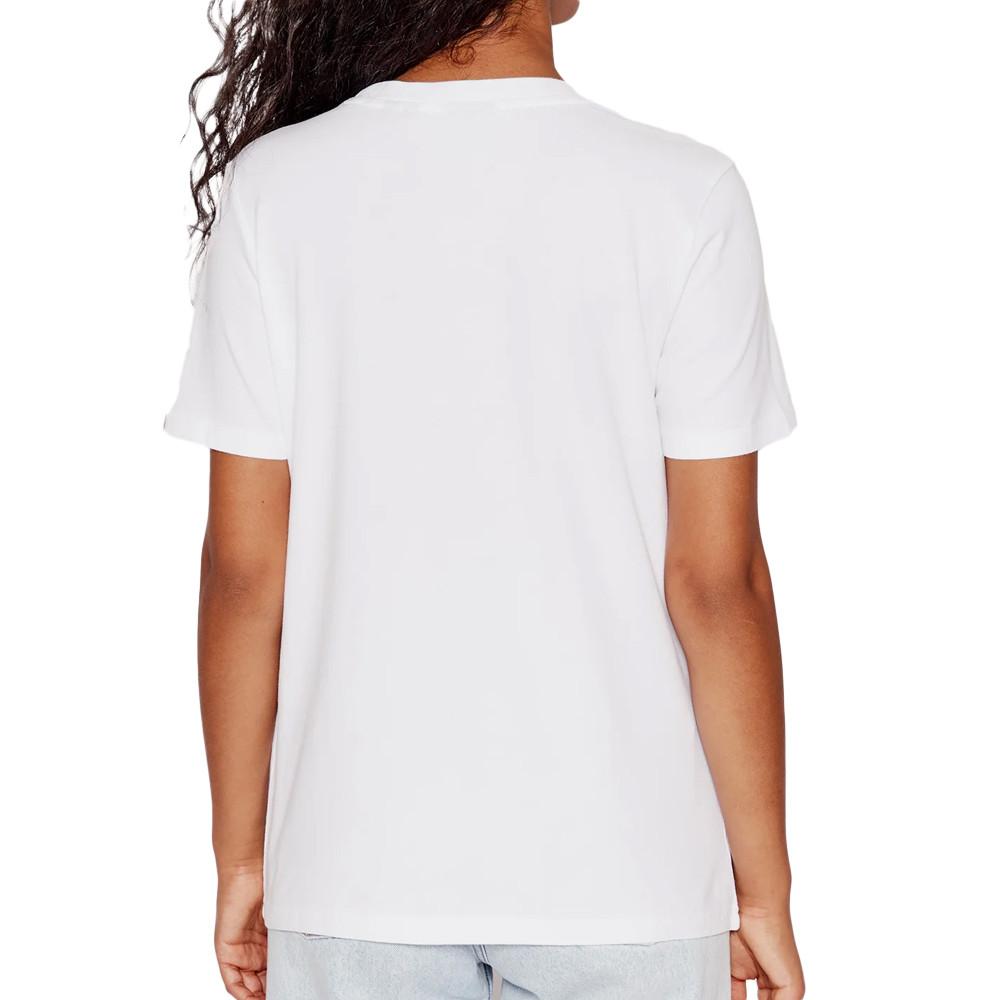 T-shirt Blanc Femme Superdry CL Tee vue 2