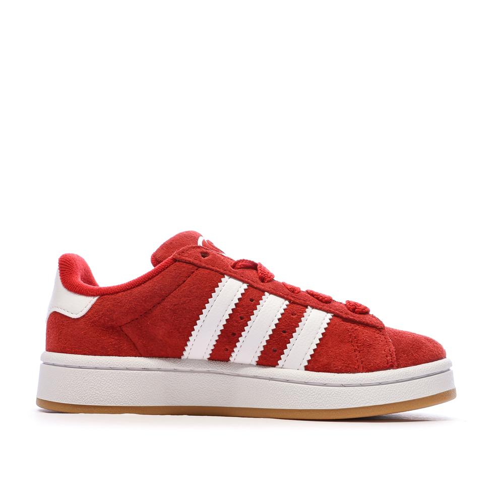 Campus Baskets Adidas Rouge Mixte vue 2