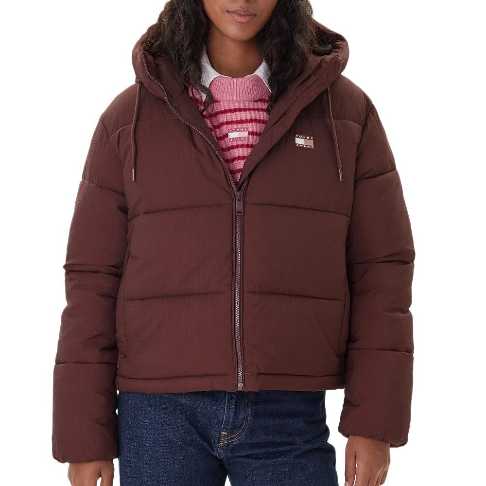 Doudoune Marron Femme Tommy Hilfiger DW0DW21625 pas cher