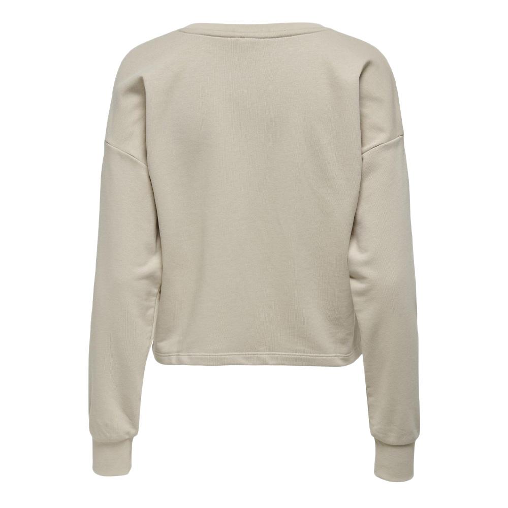 Sweat Beige Femme ONLY PLAY Mix Box vue 2