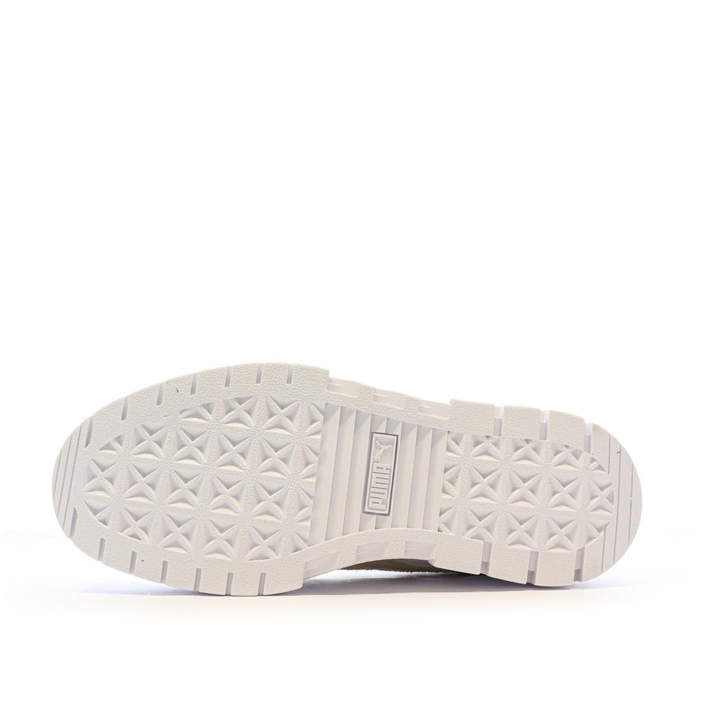 Baskets Blanches/Bordeaux Femme Puma Mayze vue 5