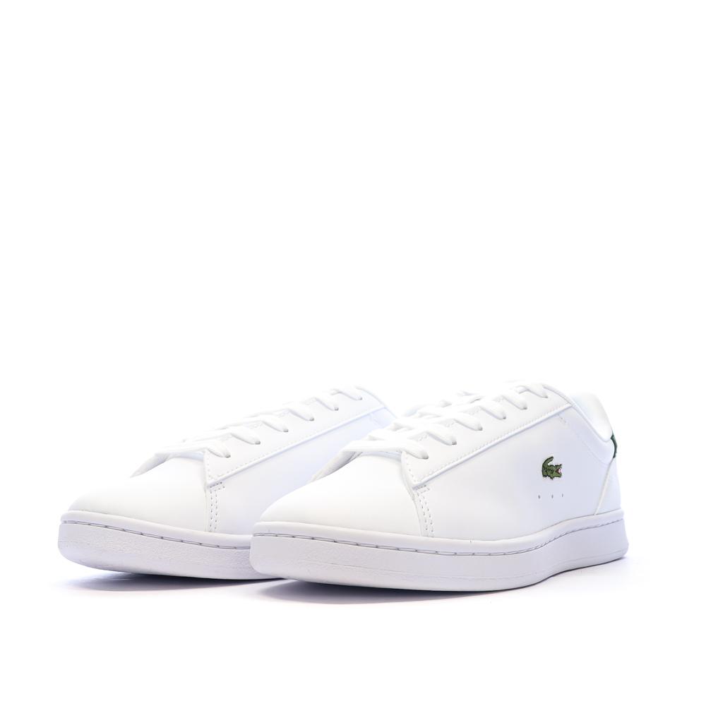 Baskets Blanches/Vertes Femme Lacoste Carnaby Set vue 6