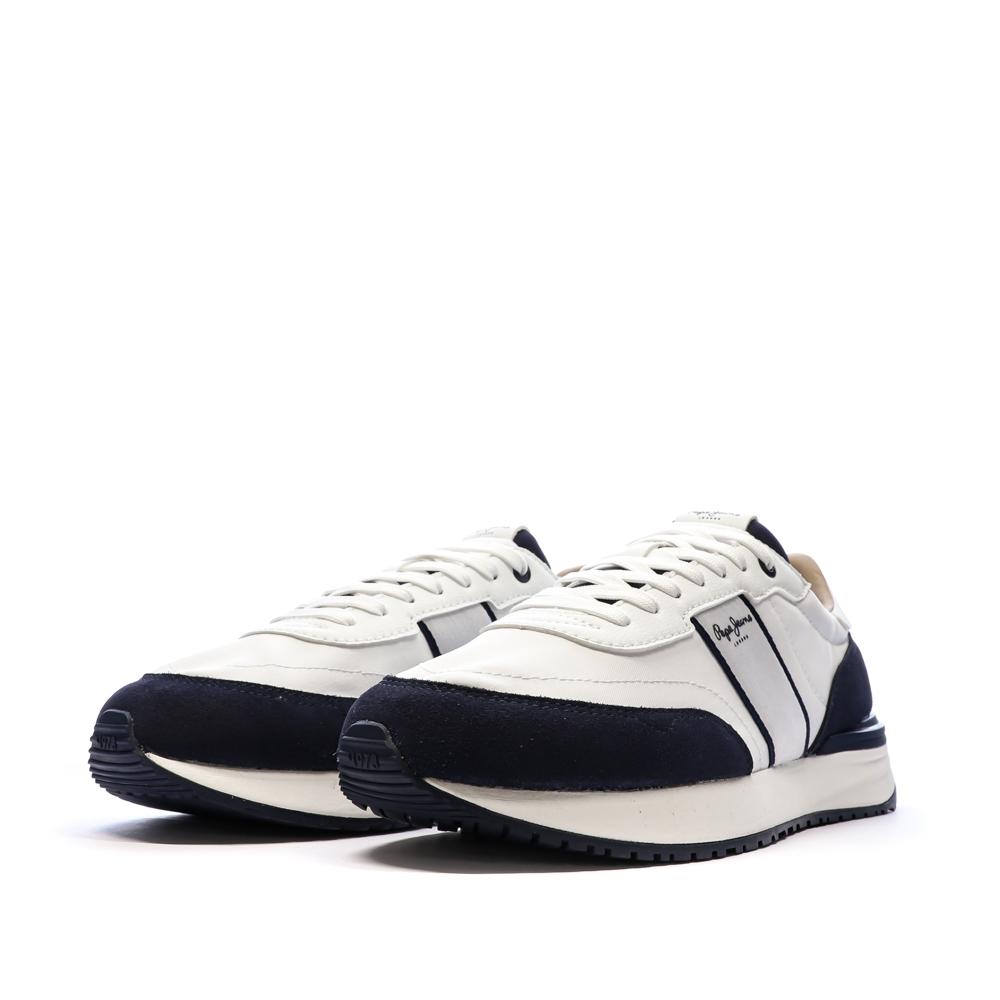 Blanco/Negro Zapatillas Hombre Pepe jeans Buster ver 6