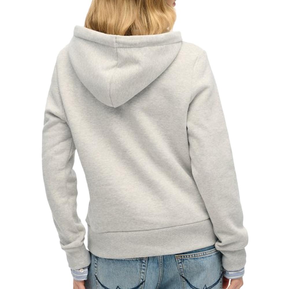 Sweat Gris Femme Superdry Super Athletics vue 2