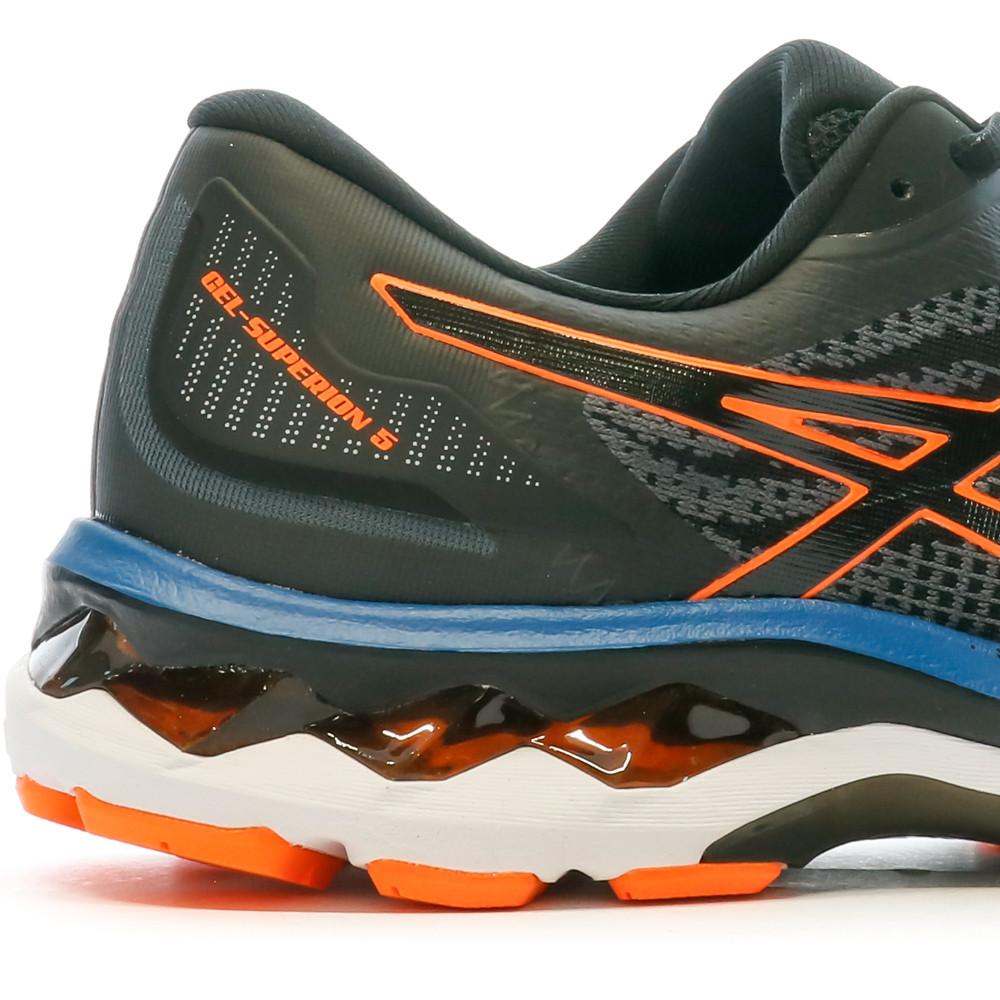 Chaussures de Running Noires Homme Asics Gel-superion 5 vue 6