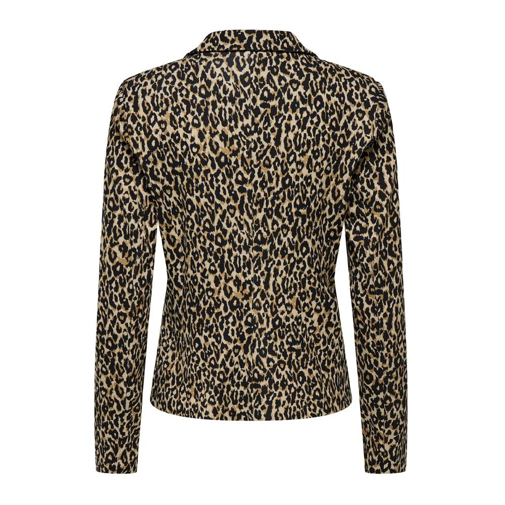 Blazer Beige/Noir Femme Only Printed vue 2