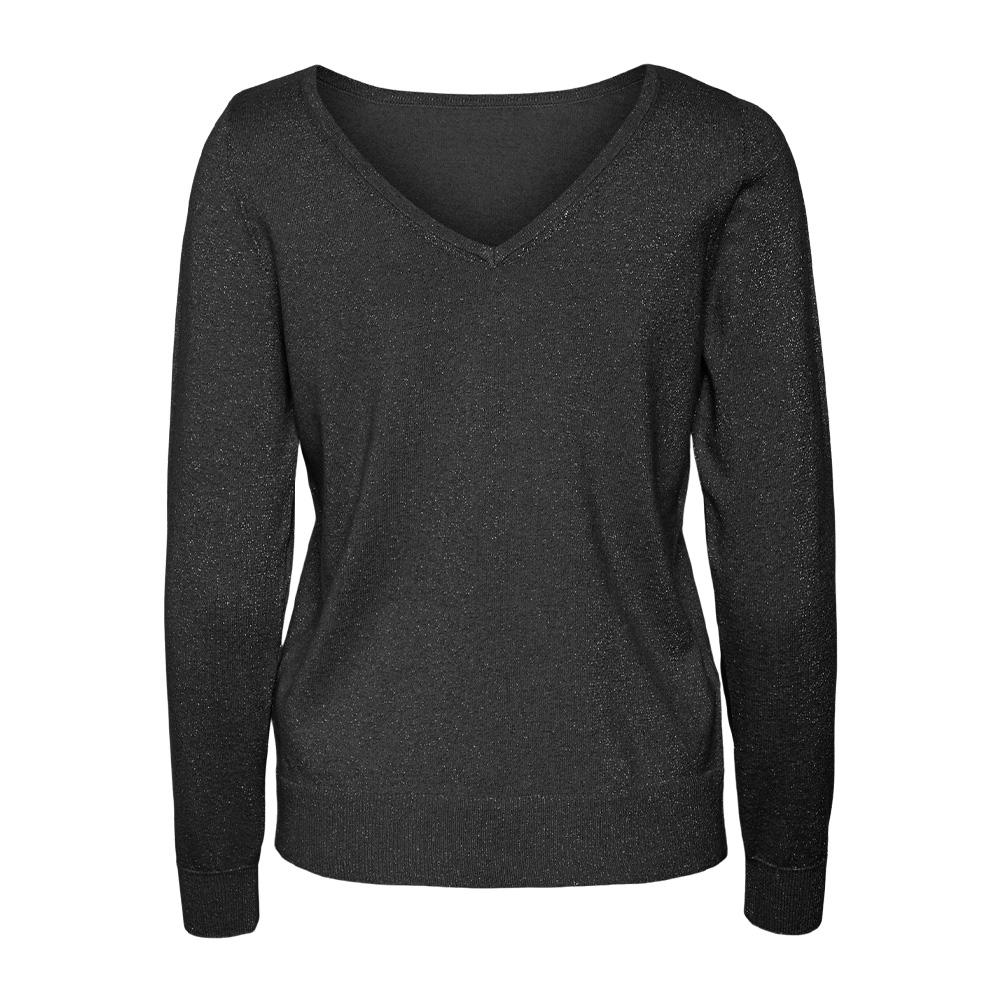 Pull Noir Femme Vero Moda Happyglitter pas cher