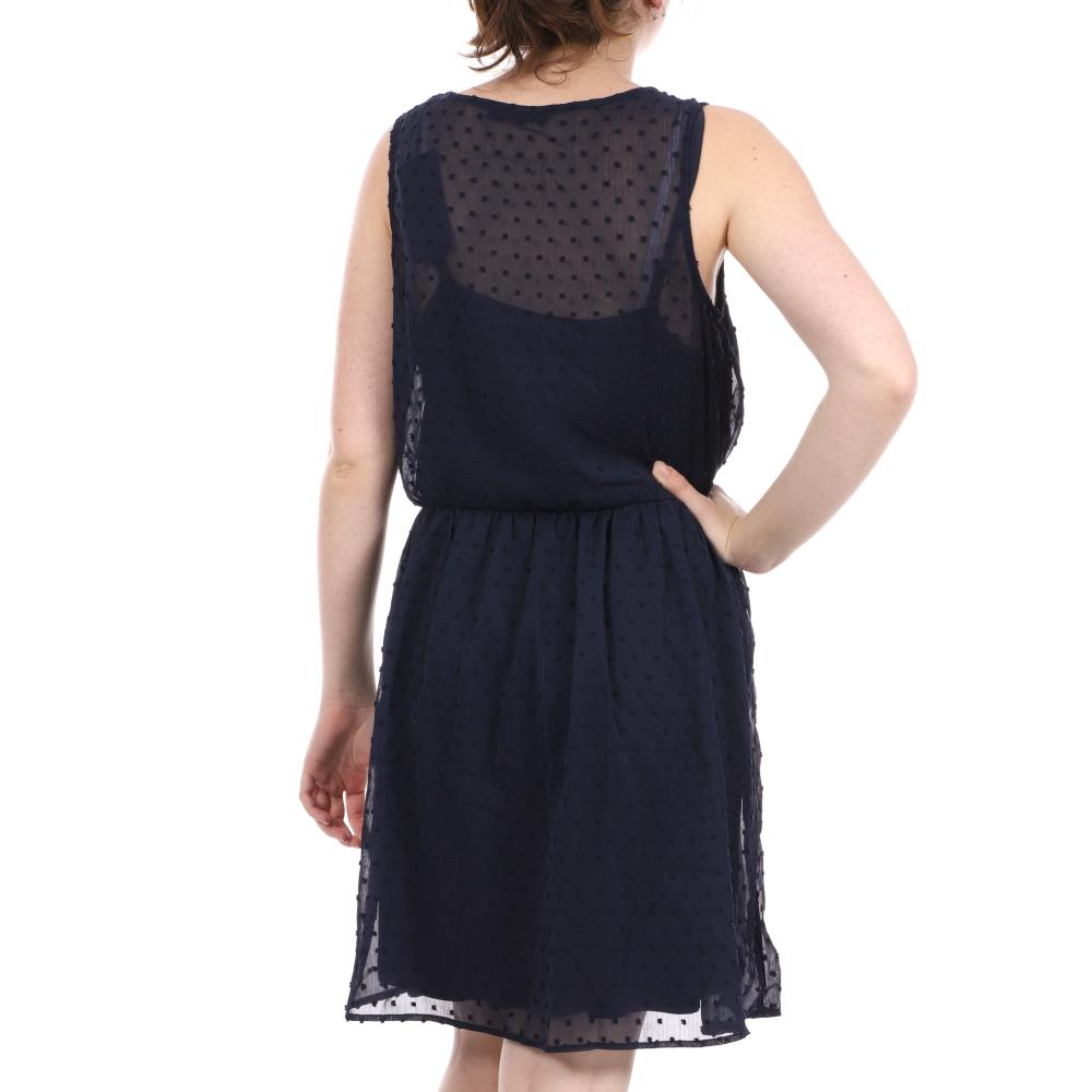 Robe Bleu Femme Teddy Smith Dolia vue 2