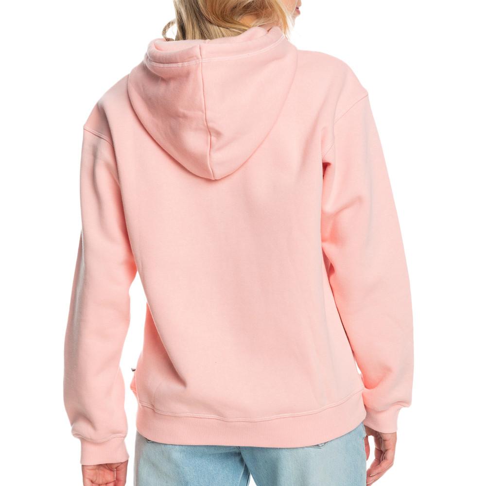 Sweat à Capuche Rose Femme Roxy Stoked Brushed vue 2