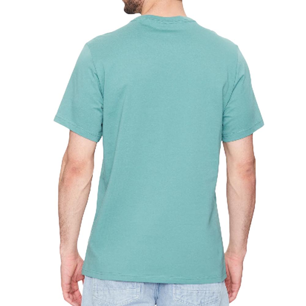 T-shirt Vert Homme Converse Hero vue 2