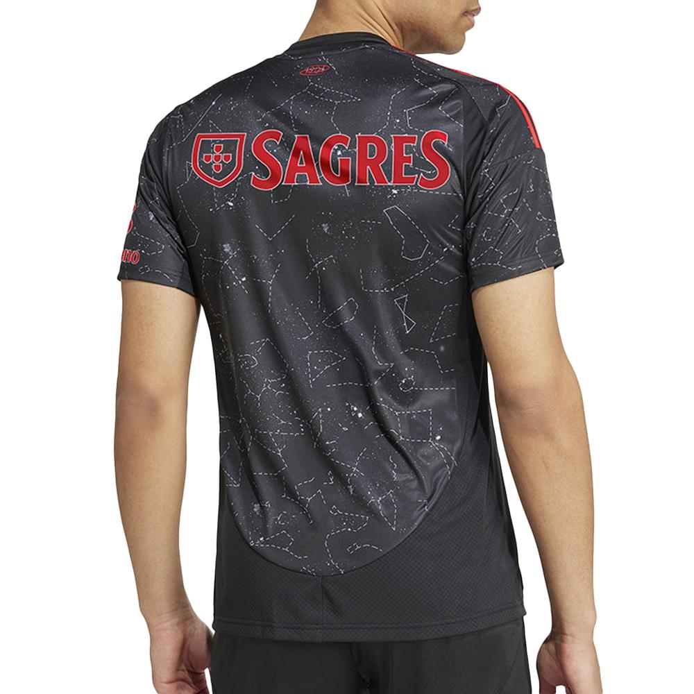 SL Benfica Maillot Réplica Extérieur Homme Adidas 24/25 vue 2