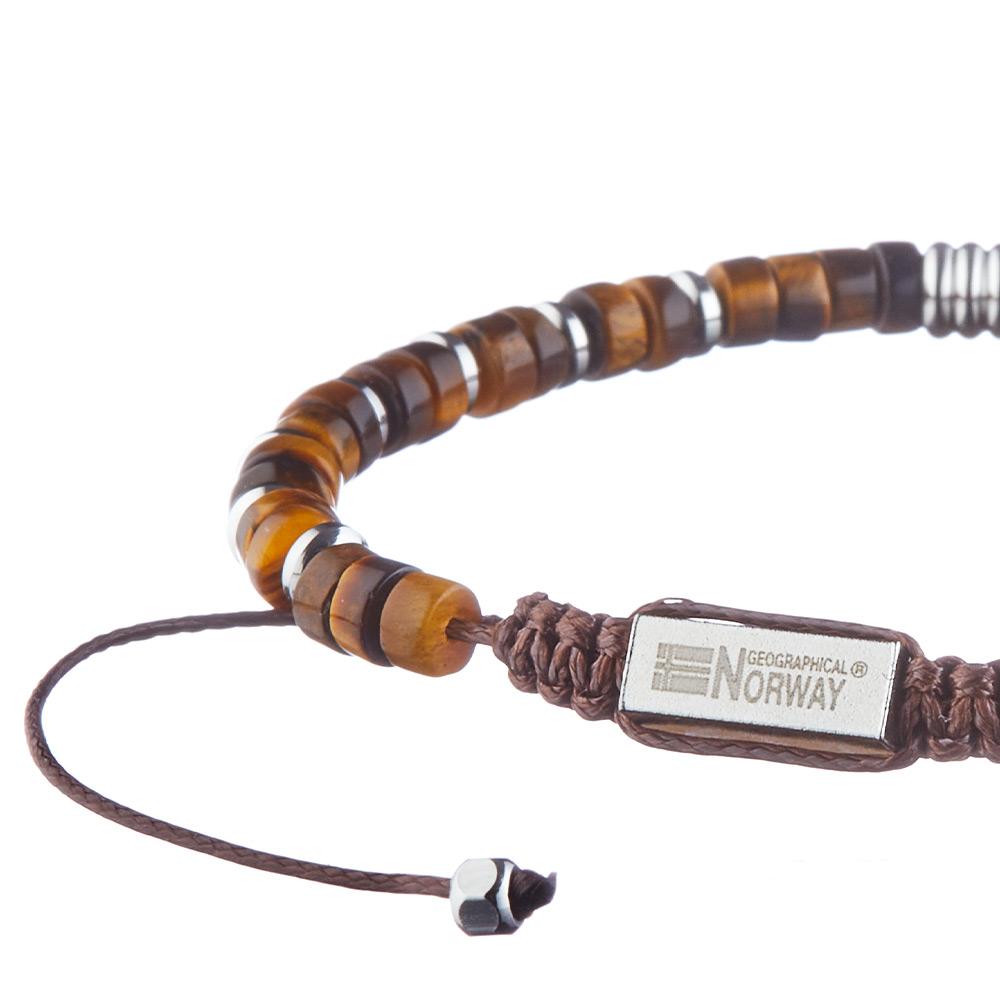 Bracelet Marrons/Acier Homme Geographical Norway 315021 vue 3