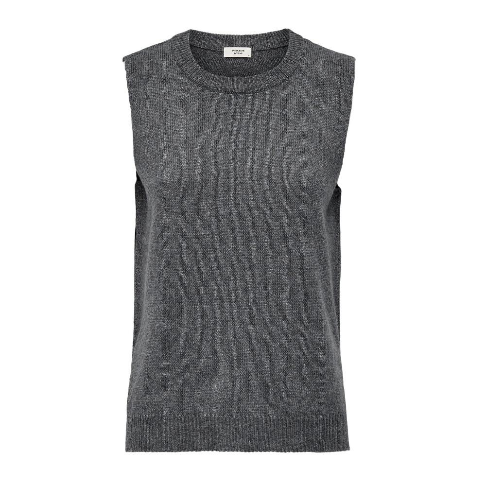 Pull Gris sans manches Femme JDY Rue pas cher