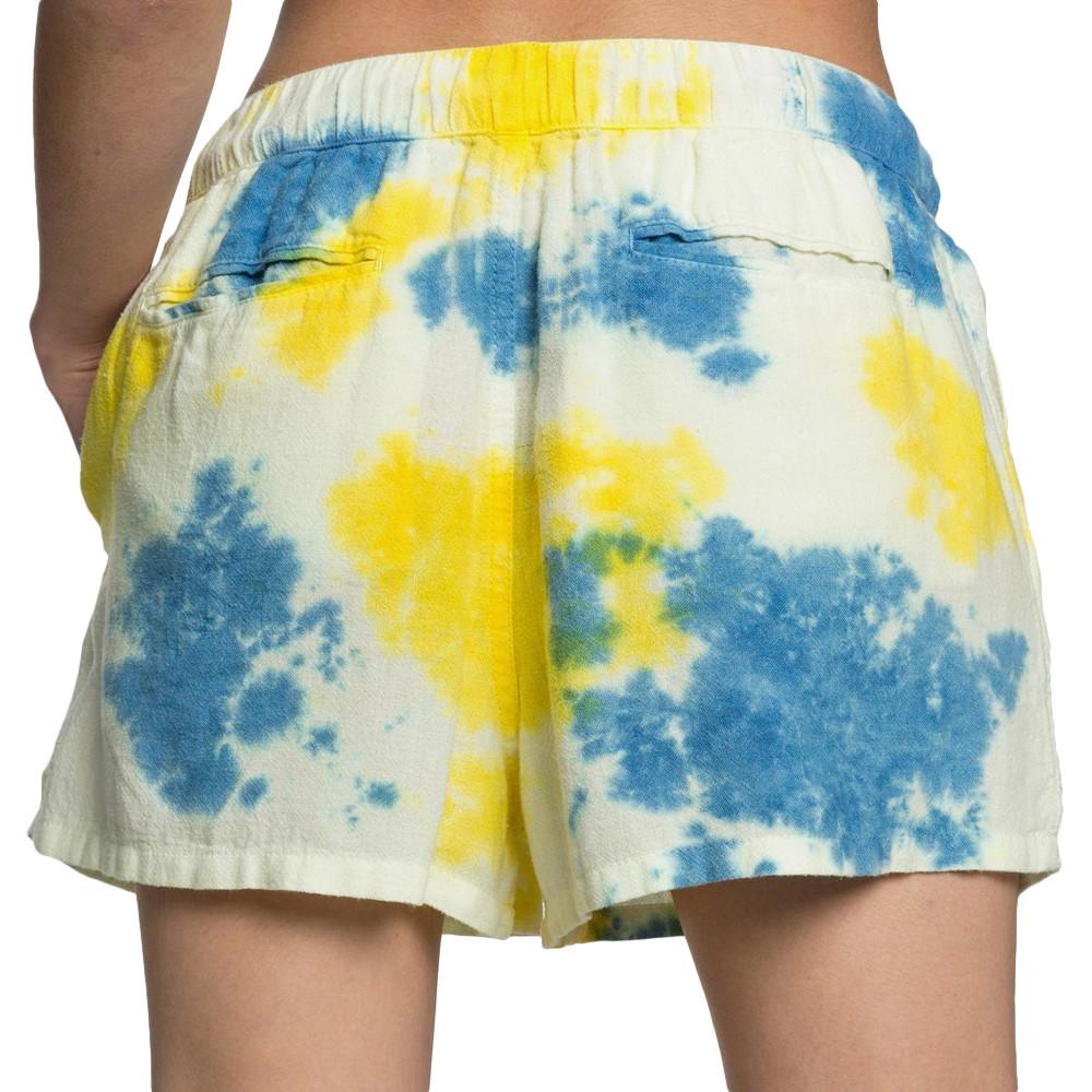 Short Écru/Jaune/Bleu Femme Quiksilver Elasti vue 2