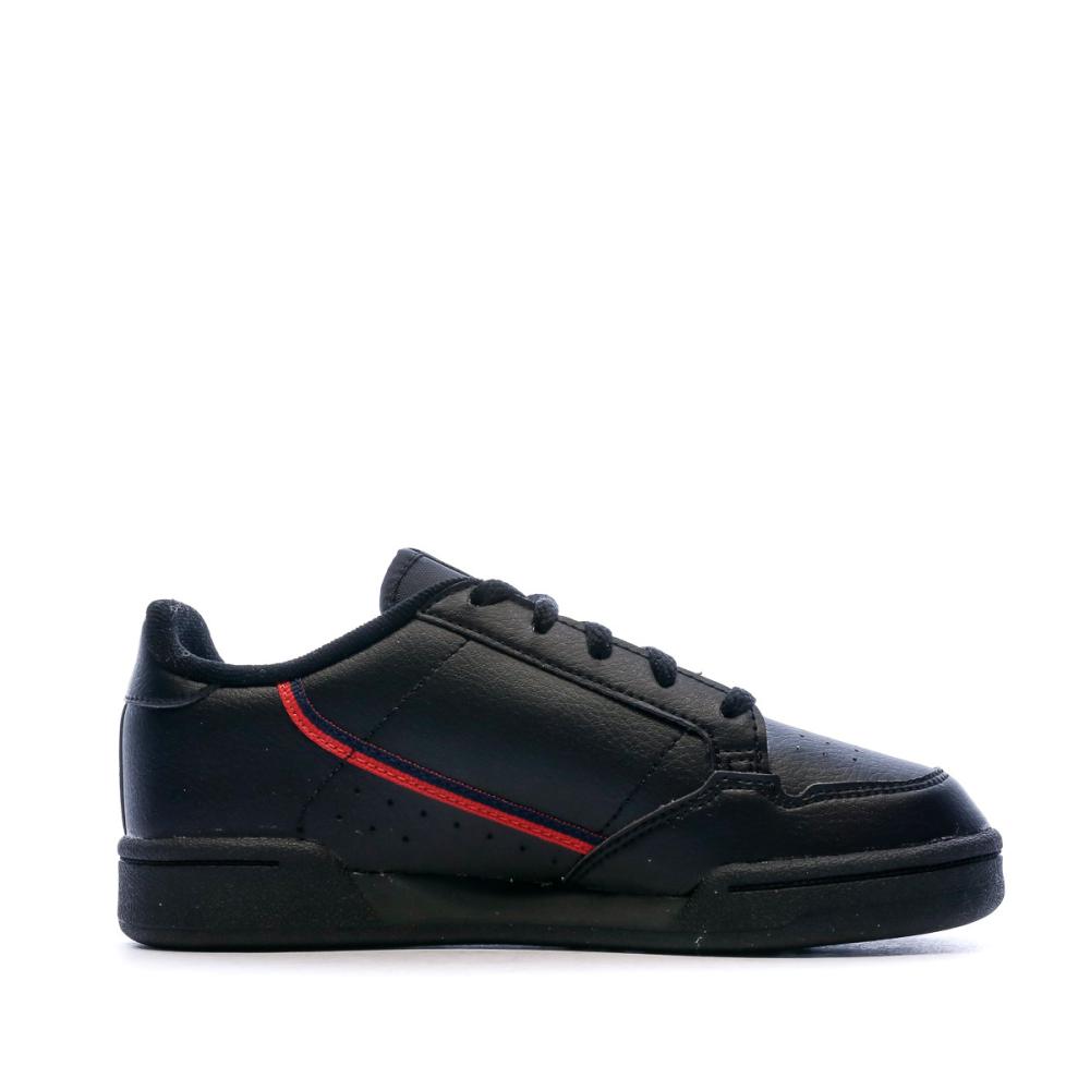 Basket Noire Garçon Adidas CONTINENTAL 80 C vue 3