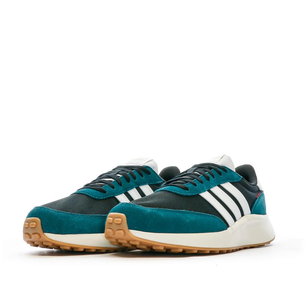 Baskets Bleu Canard / Noir Homme Adidas Run 70s vue 6