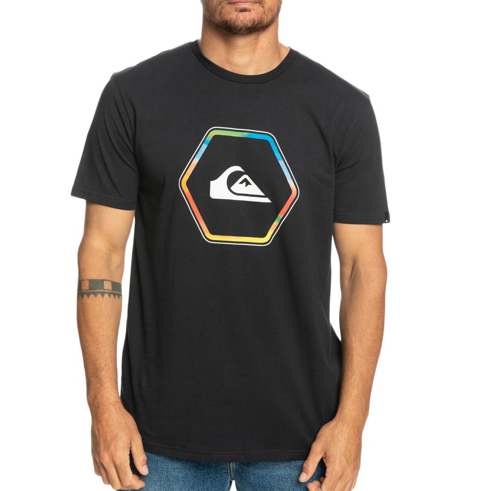 T-Shirt Noir Homme Quiksilver Inshapes pas cher