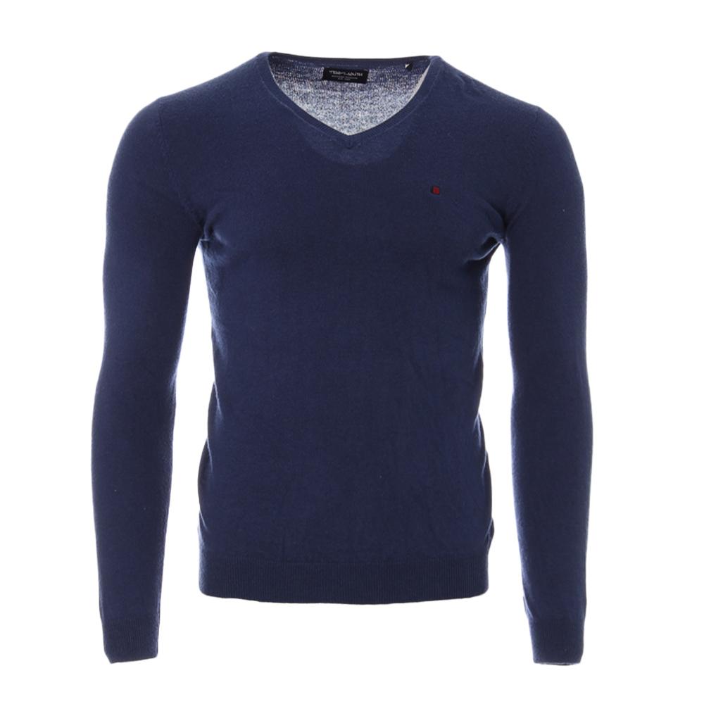 Pull Marine Homme Teddy Smith Piko pas cher