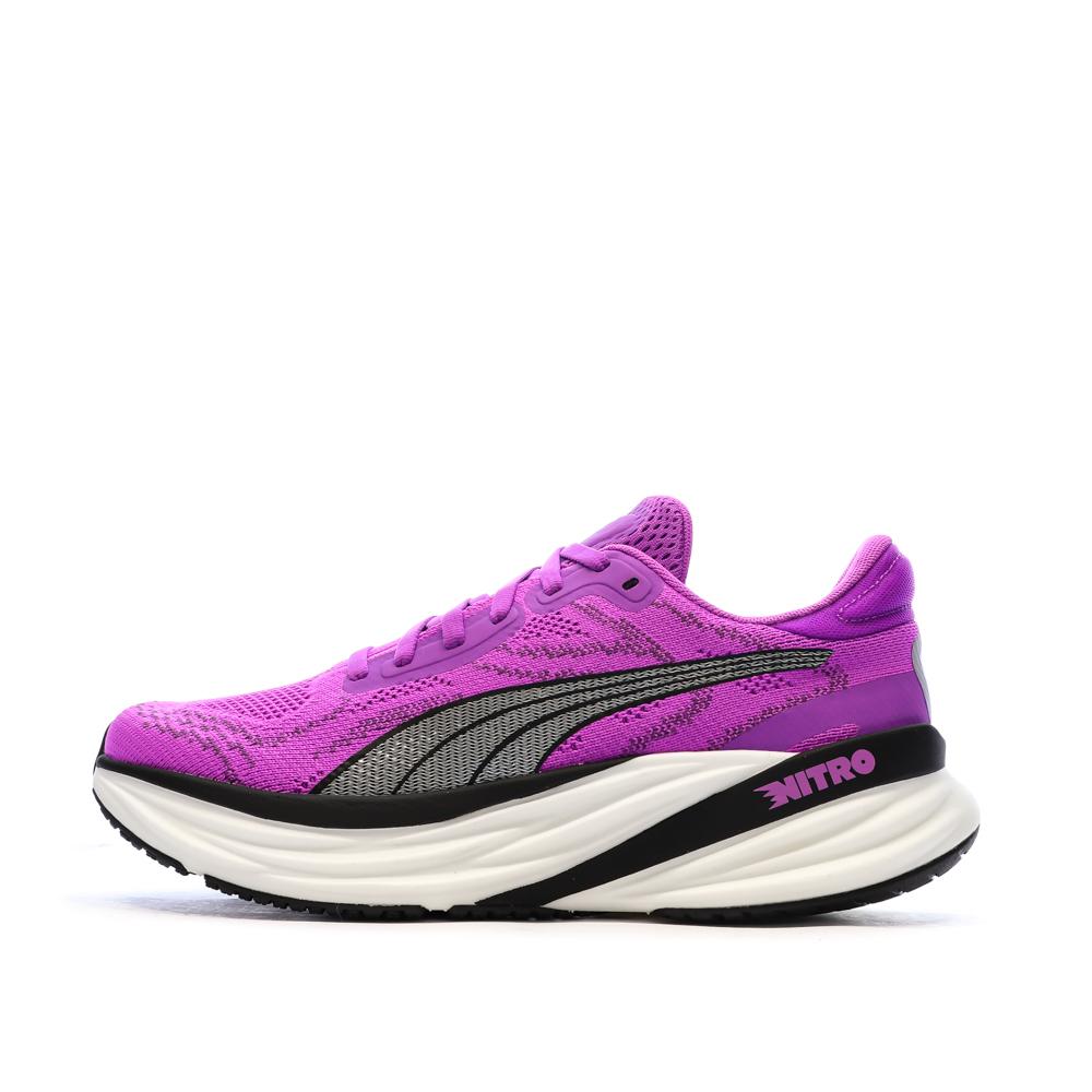 Chaussures de Running Violet Mixte PUMA Magnify Nitro 2 pas cher