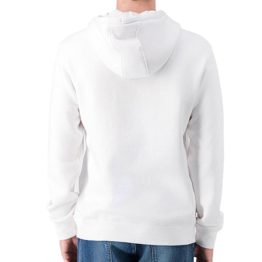 Sweat à Capuche Blanc Homme Teddy Smith Script vue 2