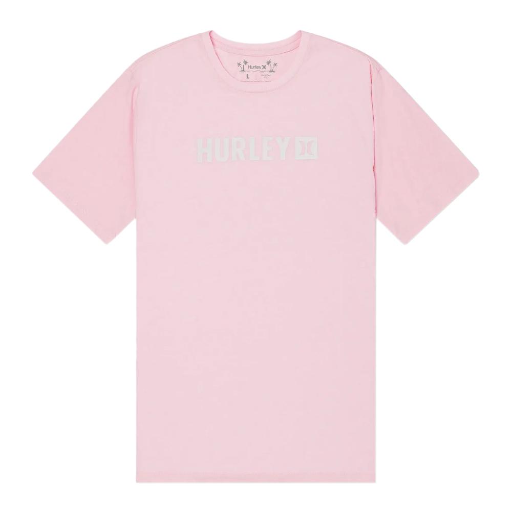 T-shirt Rose Homme Hurley The Box pas cher