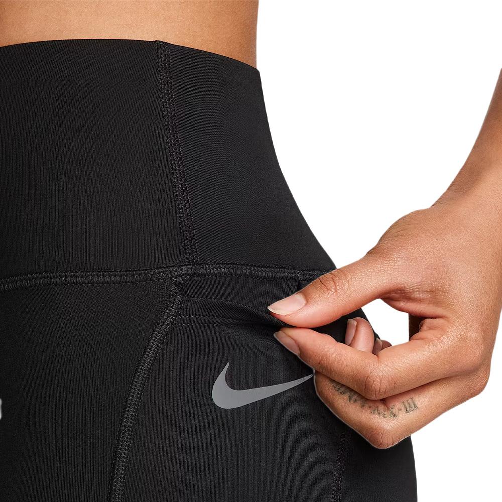 Legging Noir Femme Nike W Nk Df Fast vue 3