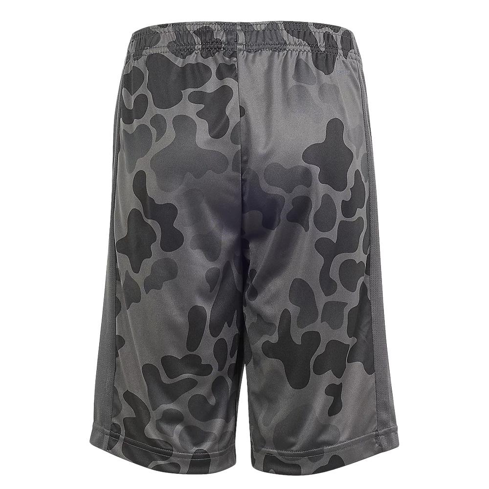 Short Gris Garçon Adidas J Tr-es Aop vue 2