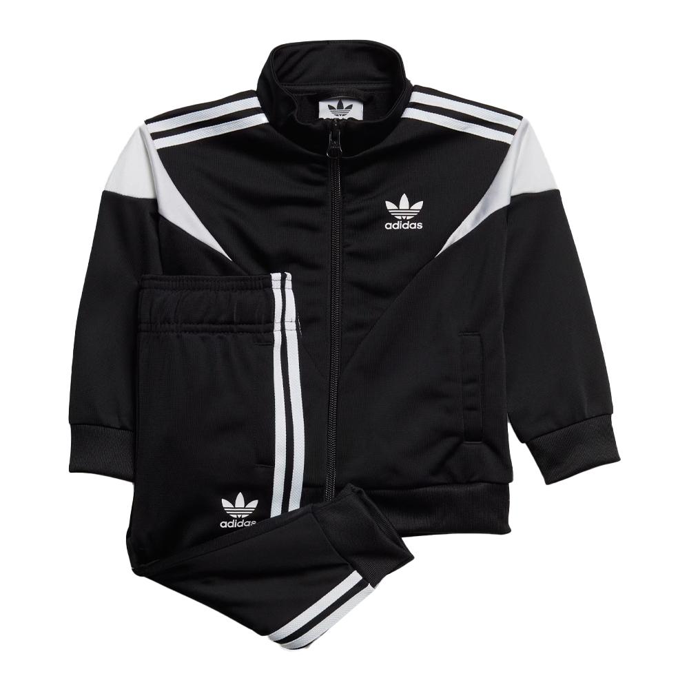 Survêtement Noir Garçon Adidas Tracksuit Rekive pas cher