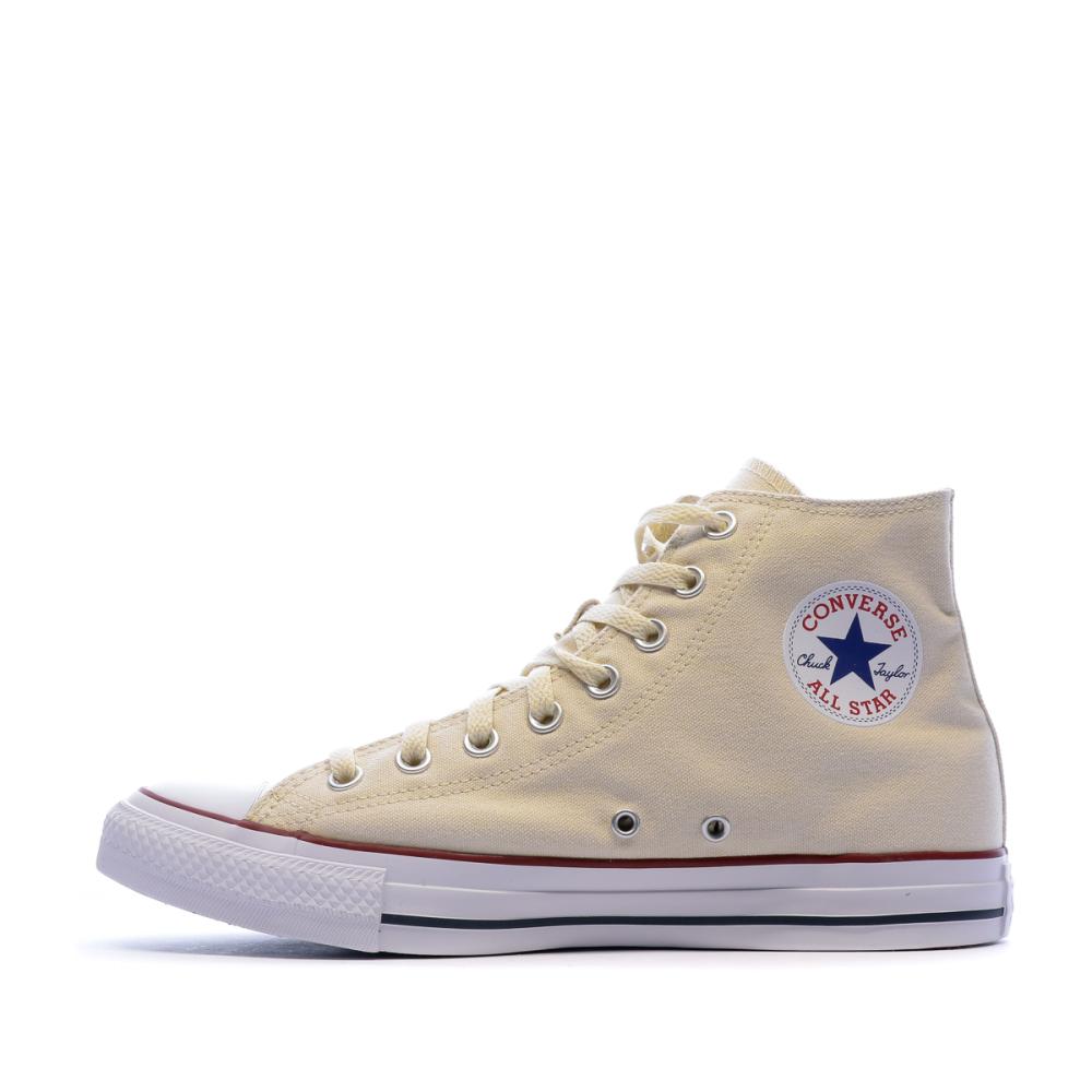 Baskets crème mixte Converse Chuck Taylor All Star pas cher