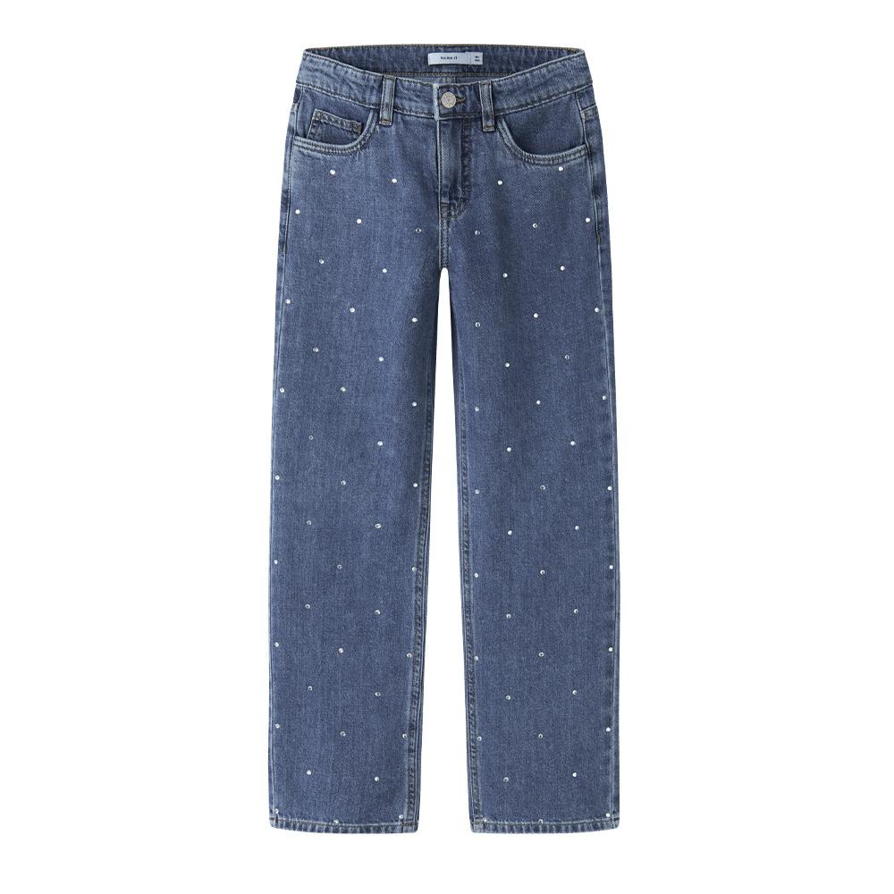 Jean Droit Bleu Fille Name it Rhine pas cher
