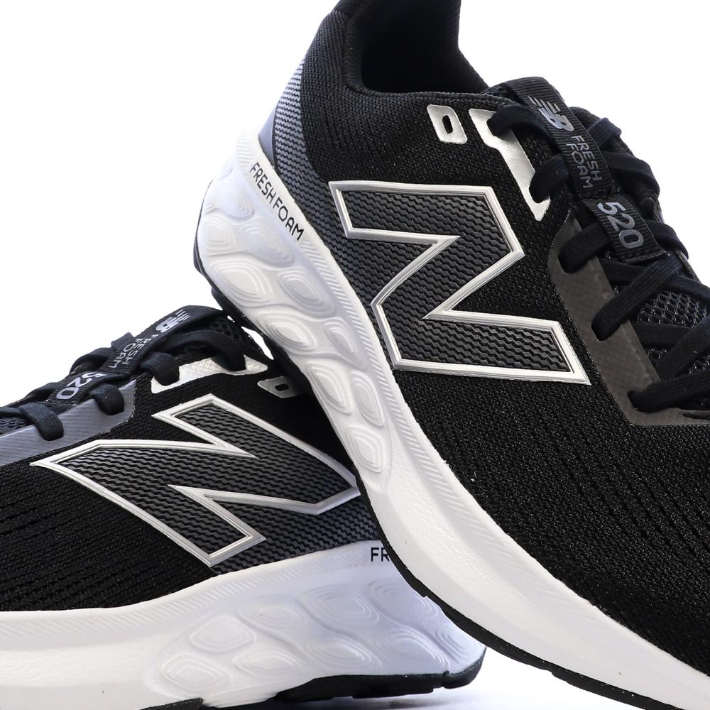 Chaussures de running Noires/Grises Homme New Balance 520 vue 7