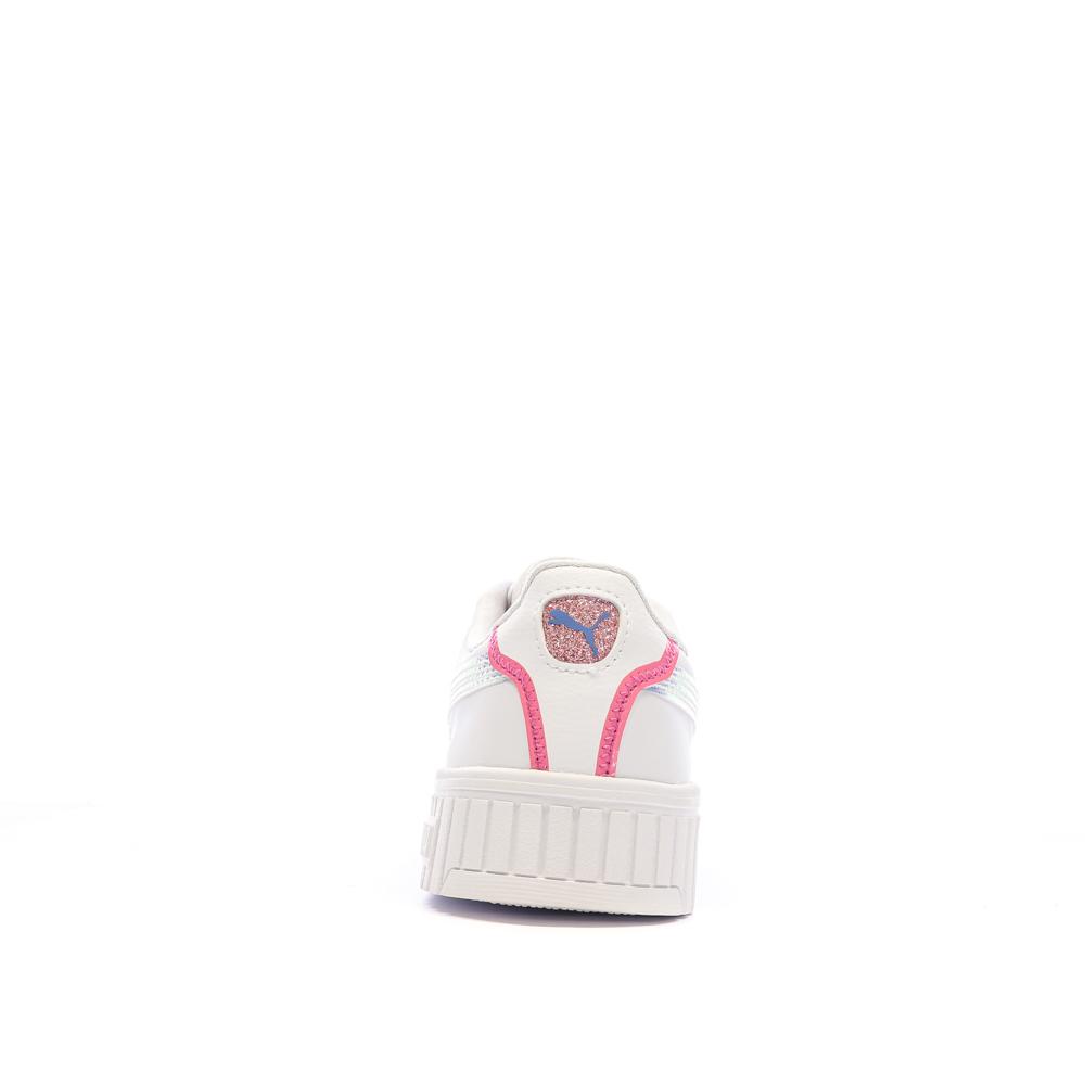 Baskets Blanches Fille Puma Carina 2.0 Deep Dive vue 3