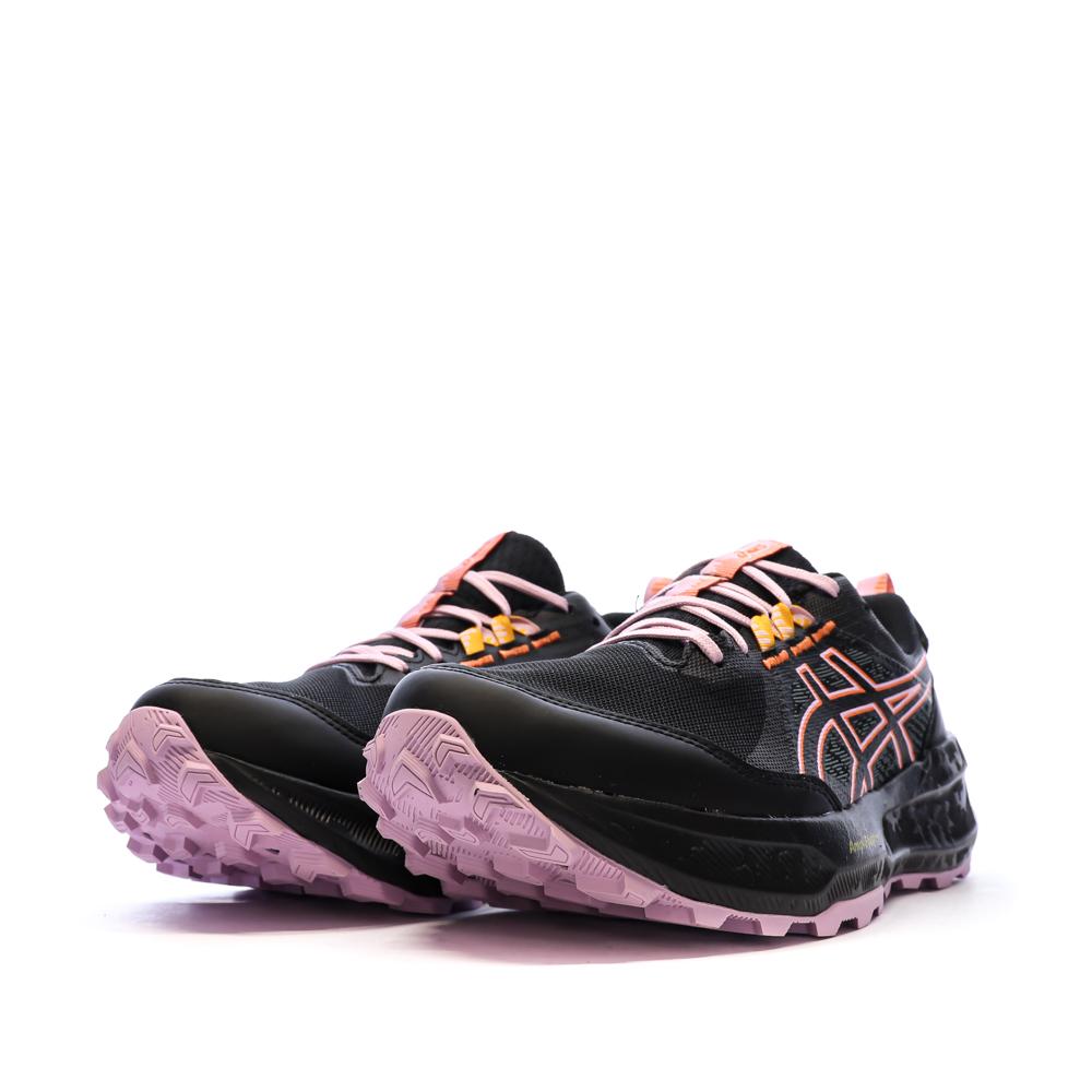 Chaussures de running Noires/Mauve Femme Asics Gel-sonoma 8 vue 6