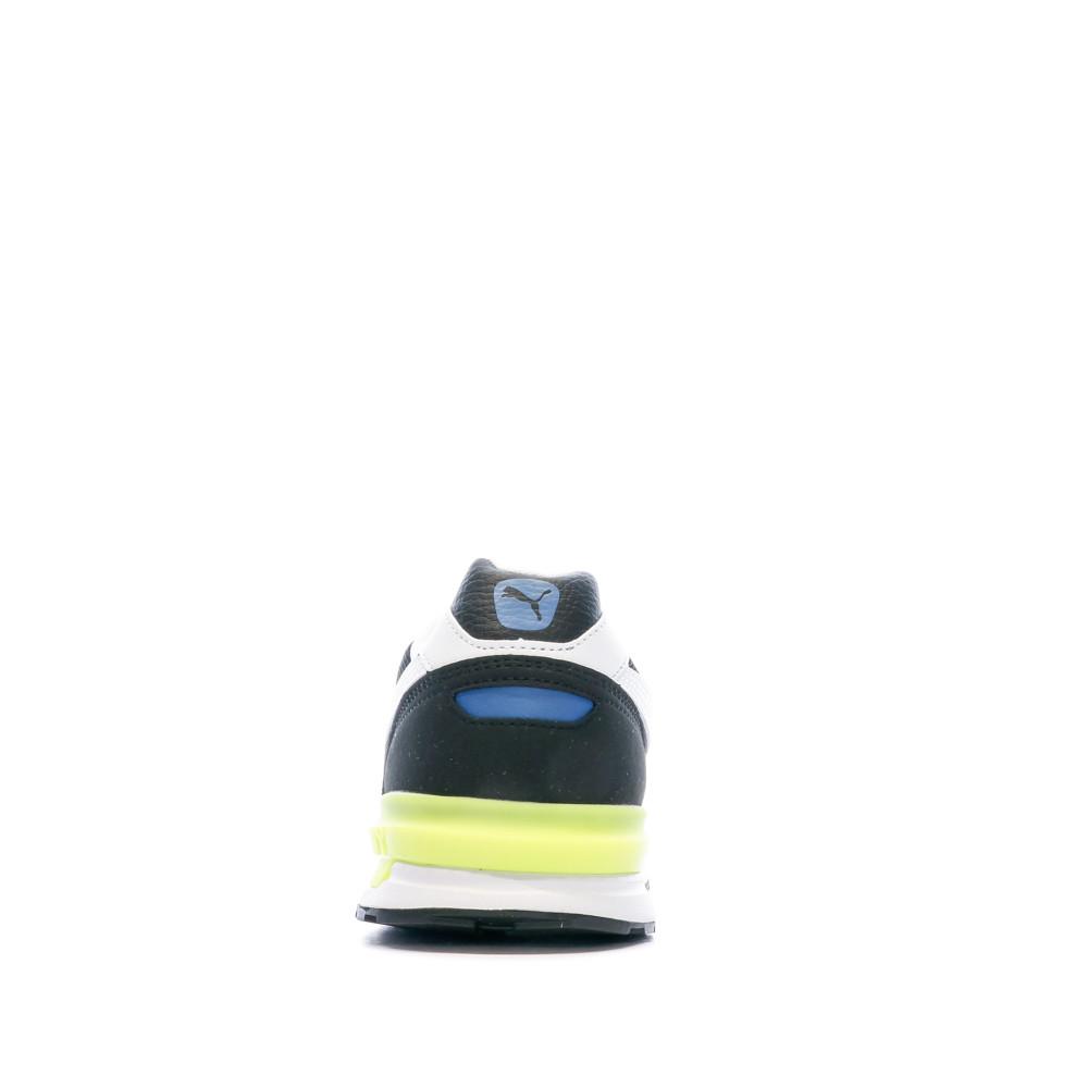 Baskets Noire/Jaune Homme Puma Graviton vue 3